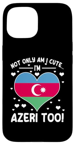 Cute Azeri Apparel Proud Aserbaidschani Women Men Hülle für iPhone 15 von Azerbaijan Flag Designs Proud Azeri Heritage