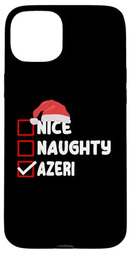 Lustige Aserbaidschan Weihnachten tragen Azeri XMAS Hülle für iPhone 15 Plus von Azerbaijan Flag Designs Proud Azeri Heritage