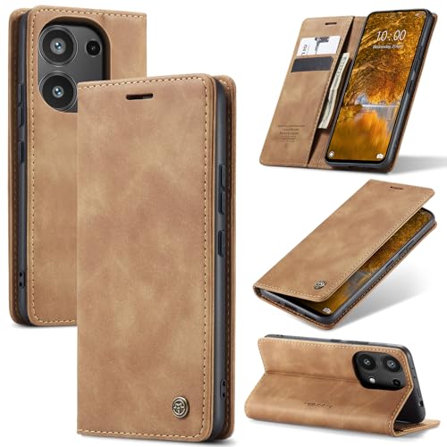 Azororo Handyhülle für Xiaomi Redmi Note 13 Pro 4G Hülle Premium Lederhülle Flip Case Magnet Tascher Kartenfach Standfunktion Klapphülle Schutzhülle für Redmi Note 13 Pro 4G, Braun Azororo Handyhülle für Xiaomi Redmi Note 13 Pro 4G Hülle Premium Lederhülle Flip Case Magnet Tascher Kartenfach Standfunktion Klapphülle Schutzhülle für Redmi Note 13 Pro 4G, Braun von Azororo