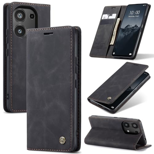 Azororo Handyhülle für Xiaomi Redmi Note 13 Pro 4G Hülle Premium Lederhülle Flip Case Magnet Tascher Kartenfach Standfunktion Klapphülle Schutzhülle für Redmi Note 13 Pro 4G, Schwarz Azororo Handyhülle für Xiaomi Redmi Note 13 Pro 4G Hülle Premium Lederhülle Flip Case Magnet Tascher Kartenfach Standfunktion Klapphülle Schutzhülle für Redmi Note 13 Pro 4G, Schwarz von Azororo