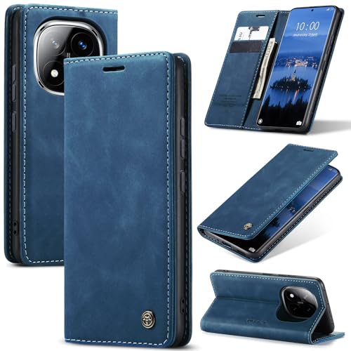 Azororo Handyhülle für Xiaomi Redmi Note 14 Pro 5G Hülle Premium Lederhülle Flip Case Magnet Tascher Kartenfach Standfunktion Klapphülle Schutzhülle für Redmi Note 14 Pro 5G, Blau Azororo Handyhülle für Xiaomi Redmi Note 14 Pro 5G Hülle Premium Lederhülle Flip Case Magnet Tascher Kartenfach Standfunktion Klapphülle Schutzhülle für Redmi Note 14 Pro 5G, Blau von Azororo