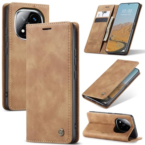 Azororo Handyhülle für Xiaomi Redmi Note 14 Pro 5G Hülle Premium Lederhülle Flip Case Magnet Tascher Kartenfach Standfunktion Klapphülle Schutzhülle für Redmi Note 14 Pro 5G, Braun Azororo Handyhülle für Xiaomi Redmi Note 14 Pro 5G Hülle Premium Lederhülle Flip Case Magnet Tascher Kartenfach Standfunktion Klapphülle Schutzhülle für Redmi Note 14 Pro 5G, Braun von Azororo