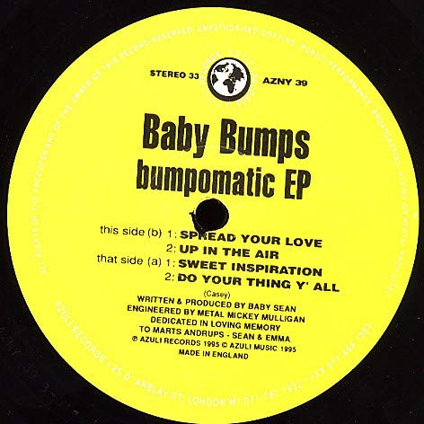 Bumpomatic Ep [Vinyl Single] von Azuli