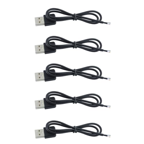 Azull 5 Stück USB auf 4Pin Kabel für Kameramodule Kamera Datenverbindungskabel 4P 0.8mm 0.4M von Azull