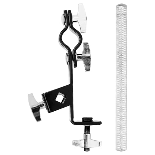 Azull Kuhglockenhalter, Klemmhalterung, Trommel-Tamburin-Stützclip, Multifunktionsständer, Erweiterungsclip für Schlaginstrumente Azull Kuhglockenhalter, Klemmhalterung, Trommel-Tamburin-Stützclip, Multifunktionsständer, Erweiterungsclip für Schlaginstrumente von Azull