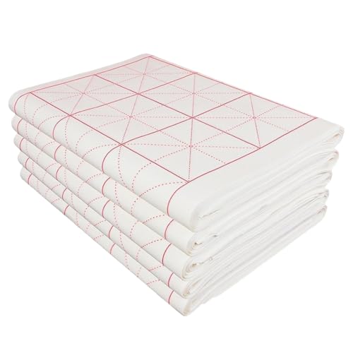 Azull -Papier für Chinesische Kalligraphie Chinesisches Kalligraphiepapier mit Gitter Reispapier Gitter-10cm von Azull