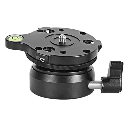 Azwamkue DY-60N Stativkopf Nivellierplatte mit Wasserwaage für DSLR-Kamera Azwamkue DY-60N Stativkopf Nivellierplatte mit Wasserwaage für DSLR-Kamera von Azwamkue