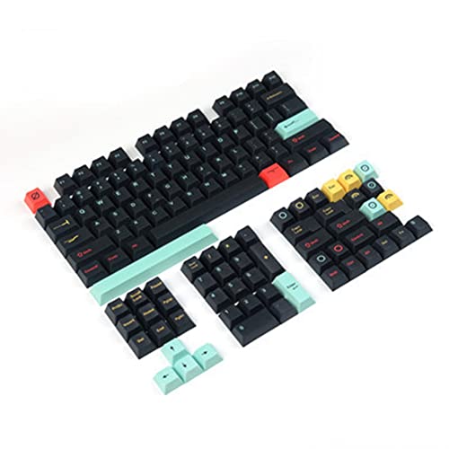 Azwamkue Metropolis Keycaps Sublimation PBT Mechanische Tastatur 129 Tastenkappe Kirschprofil 87/104 98068 Tastenkappe von Azwamkue