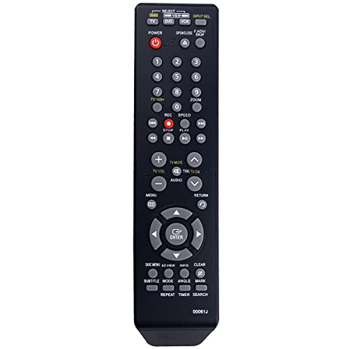 AK59-00061J 00061J Fernbedienung Ersatz für Samsung DVD VCR Player DVD-V9700 DVD-V9800M DVD-V9800 AK59-00061J 00061J Fernbedienung Ersatz für Samsung DVD VCR Player DVD-V9700 DVD-V9800M DVD-V9800 von Azwok