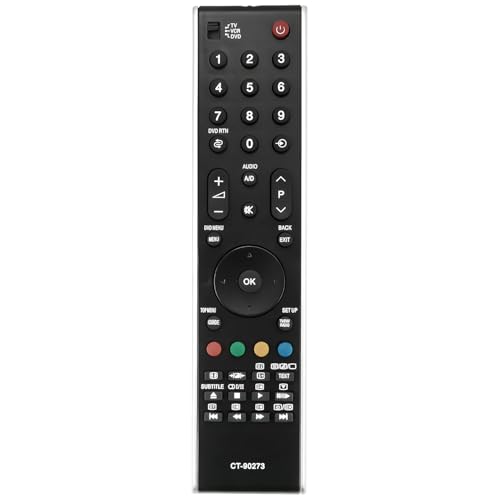 CT-90273 Fernbedienung Ersatz für Toshiba LCD TV 42C3030D 42C3030DB 42X3030D 32C3030D 32C3030DB 32C3030DG 37C3030D 37C3030DG 37X3030D X3030 DB 37X3030DG CT-90273 Fernbedienung Ersatz für Toshiba LCD TV 42C3030D 42C3030DB 42X3030D 32C3030D 32C3030DB 32C3030DG 37C3030D 37C3030DG 37X3030D X3030 DB 37X3030DG von Azwok