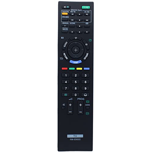 Ersatz RM-ED022 Fernbedienung für Sony TV auch kompatibel mit RM-ED035 RM-GD005 RM-ED036 RM-YD035 von Azwok