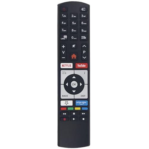 RC4318P RC4318 Fernbedienung Ersatz für Telefunken Finlux Vestel Edenwood TV C40U446 TE32269B40Q2DW TE32269B40Q2D C40U446A D32H289N4CWD D32H289N4CWI D32H289N4CWI H289NN 4CWI D40F289R4CW D40U297M4CW von Azwok