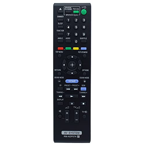 RM-ADP074 Fernbedienung Ersatz für Sony Blu-ray Disc DVD Heimkinosystem BDV-N990W BDV-N890W BDV-E690 BDV-E490 BDV-E290 BDV-E190 BDVN990W BDVN890W BDVE690 BDVE490 90 BDVD. E290 BDVE190 von Azwok