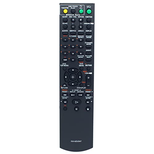 RM-ADU047 Fernbedienung Ersatz für Sony DVD Player Receiver HCD-DX170 HCD-DZ750 HCD-HDZ273 KDL-46HX850 KDL-55HX750 KDL-55HX950 DAV-DZ280 DAV-DZ660 DAV-DZ680 DAV-DZ77 80 DAV DZ860 RM-ADU047 Fernbedienung Ersatz für Sony DVD Player Receiver HCD-DX170 HCD-DZ750 HCD-HDZ273 KDL-46HX850 KDL-55HX750 KDL-55HX950 DAV-DZ280 DAV-DZ660 DAV-DZ680 DAV-DZ77 80 DAV DZ860 von Azwok