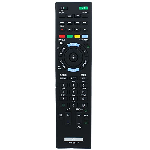 RM-ED047 Fernbedienung Ersatz für Sony TV All Sony TV Bravia 4k Ultra HD KDL-22BX320 KDL-22BX321 KDL-32BX320 KDL-32BX321 KDL-32BX420 KDL-32BX421 KDL-40BX420 KDL-40BX421 KDL-40BX421 L-46BX46 20 RM-ED047 Fernbedienung Ersatz für Sony TV All Sony TV Bravia 4k Ultra HD KDL-22BX320 KDL-22BX321 KDL-32BX320 KDL-32BX321 KDL-32BX420 KDL-32BX421 KDL-40BX420 KDL-40BX421 KDL-40BX421 L-46BX46 20 von Azwok