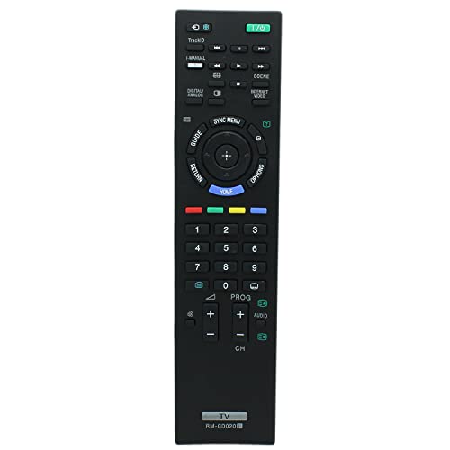 RM-GD020 Fernbedienung Ersatz für Sony Smart TV KDL22EX420 KDL22EX423 KDL26EX420 KDL26EX423 KDL32CX520 KDL32CX523 KDL32EX420 KDL32EX520 KDL32EX523 von Azwok