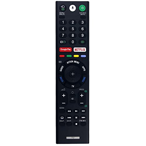 RMF-TX310P Sprachfernbedienung Ersatz für Sony TV KD-55A8G KD-65A8G KD-75X8000G KD-65X8000G KD-55X8000G KD-49X8000G KD-43X8000G KD-65X8077G KD-55X8000G 77G KD 65X7500F KD-55X7500F KD-49X7500F von Azwok