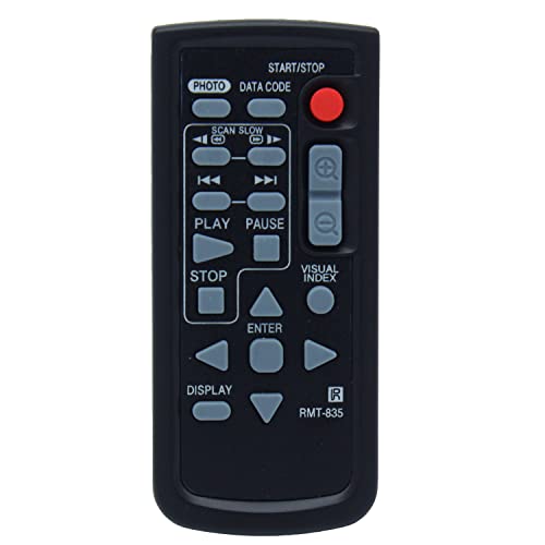 RMT-835 Fernbedienung Ersatz für Sony Camcorder HDR-CX300E HDR-TD20E FDR-AX700 DCR-DVD653E DCR-DVD708 DCR-DVD905E FDR-AX700 DCR-DVD708 DCR-DVD905E DCR-SR220 von Azwok