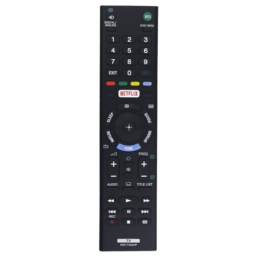 RMT-TX201P Fernbedienung Ersatz für Sony Bravia TV KDL-32W600D KDL-43W750D KDL-49W750D KDL-55W650D KDL32W600D KDL43W750D KDL49W750D KDL55W650D von Azwok