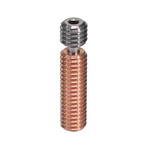 Azxcvbnm 3D Drucker Wärmepause Bimetall Zufuhrrohr Titanlegierung Kupferlegierung Extruder Hotend Wärmepause Für 1 75 Mm M6 X 26 Mm von Azxcvbnm