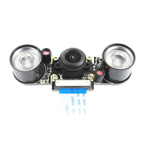 Azxcvbnm 5MP USB Kamera 1080p Fisheye Webcam Modell Mit Nachtansicht Für 3B 4B 3B+ Projekte von Azxcvbnm