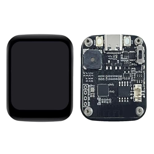 Azxcvbnm Multifunktionaler 4,3 cm (1,7 Zoll) LCD-Monitore, Wettervorhersage, Funktionalität und WLAN-Unterstützung von Azxcvbnm