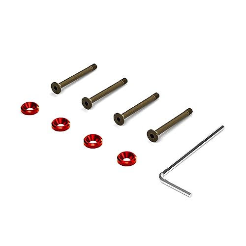 Azxcvbnm Schrauben Aus Aluminiumlegierung Rote Dichtungen Für PC Gehäuselüfter 4 Stück 32 cm Azxcvbnm Schrauben Aus Aluminiumlegierung Rote Dichtungen Für PC Gehäuselüfter 4 Stück 32 cm von Azxcvbnm