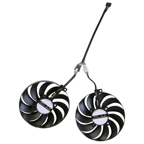 FDC10U12S9-C GPU Kühllüfter 95x95mm Für RX5500XT Grafikkarten Mit 5Pin Verbindung Easy Installation FDC10U12S9-C GPU Kühllüfter 95x95mm Für RX5500XT Grafikkarten Mit 5Pin Verbindung Easy Installation von Azxcvbnm