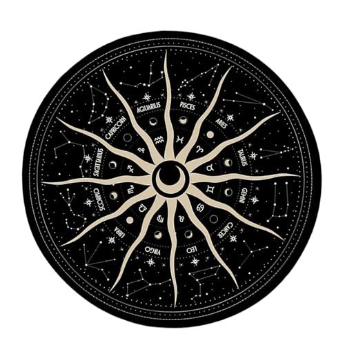 Pendelmatten Mondkonstellationen Mousepad Gummi Gottesmatte Matte Wüstenpendel Zeremonie Matte Für Die Schreibtischdekoration von Azxcvbnm