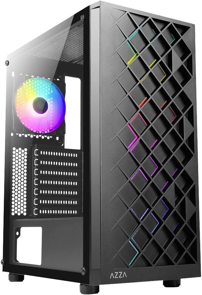 AZZA Geh Midi ATX Spectra 280B tempered Glass ARGB AZZA Geh Midi ATX Spectra 280B tempered Glass ARGB von Azza