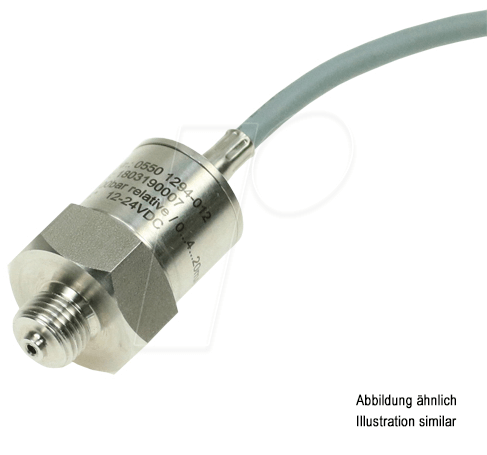 BB 0550 1192-001 - Drucktransmitter G1/4'' -1-1 bar relativ 10V Kabel 2m von B+B THERMO-TECHNIK