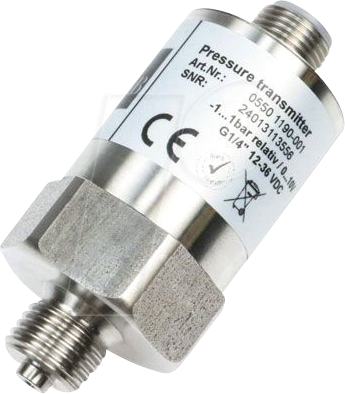 BB 0550 2380-003 - Drucktransmitter G1/2'' 0-5 bar absolut I²C M12-Steckerbuchse von B+B THERMO-TECHNIK