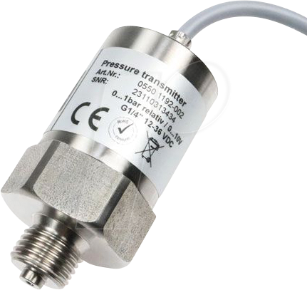 BB 0550 2392-001 - Drucktransmitter G1/4'' 0-1 bar absolut I²C Kabel 2m von B+B THERMO-TECHNIK