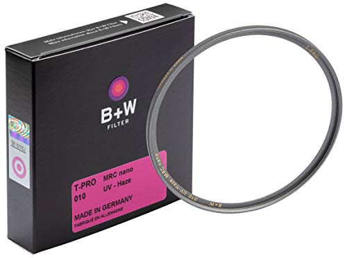 B+W 010 UV-Haze- und Schutz-Filter (62mm, T-Pro, Titan-Finish, MRC Nano, 16x vergütet, super Slim, Premium) von B+W