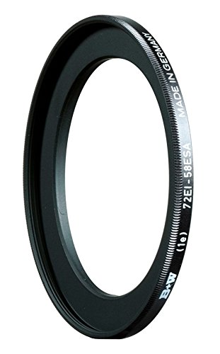 B+W Adapterring Durchmesser 62 mm für Flächen-Filterhalter, 100 x 100 mm schwarz von B+W