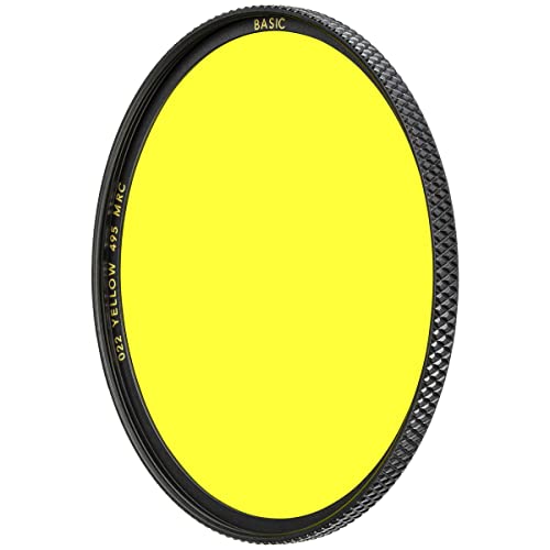 B+W Gelbfilter 022 MRC Basic 58mm (16x vergütet, Professional) von B+W