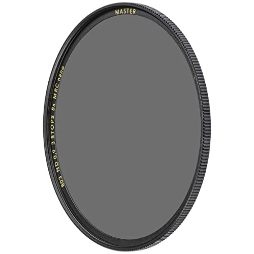 B+W Graufilter ND 0.9 MRC Nano Master 39mm (16x vergütet, Slim, Premium), Black, 1101552 von B+W