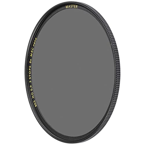 B+W Graufilter ND 0.9 MRC Nano Master 52mm (16x vergütet, Slim, Premium), 1101557, Black von B+W