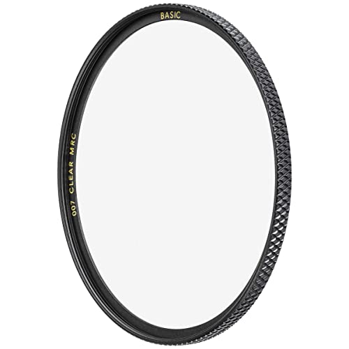 B+W Schutz-Filter, Clear Filter 007 MRC Basic 95mm (16x vergütet, Professional), 1101264, Black von B+W