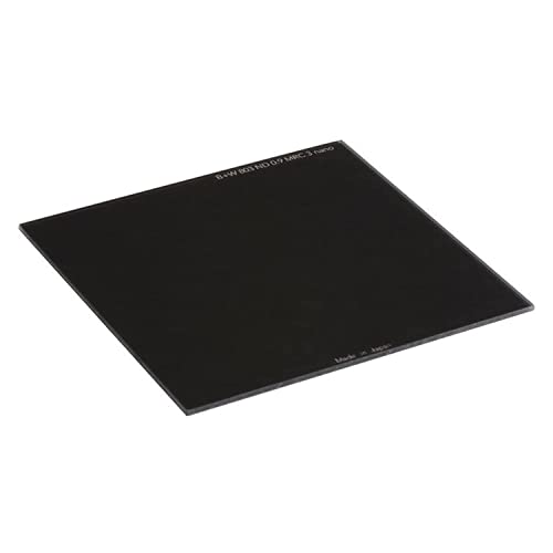 B + W 10,2 x 10,2 cm Neutral Dichte (ND) 0,9–8 x Vorteile der Beschichtung Nano (803 m) Camera Lens Filter blattkorpus Neutralität Kamera Objektiv Quadratischer Filter, grau, (66–1089122) von B+W