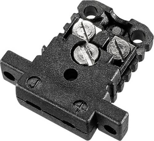 B + B Thermo-Technik 0220 0010 Miniaturdose Typ J, schwarz Schwarz Inhalt: 1St. von B + B Thermo-Technik