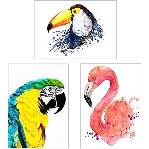 B And B - Animal Printed Canvas 50 x 70 cm Assorted Designs von B AND B