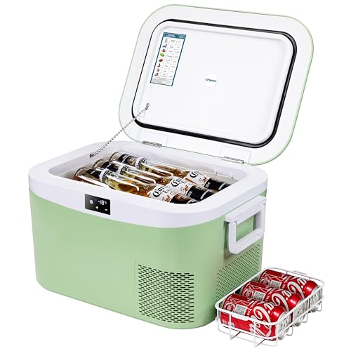BINGI Kompressor Kühlbox 12.8L, Tragbarer Auto Kühlbox 12V / 24V DC und 110~240V AC Elektrische Kühlschrank Kompressor Gefrierbox für Auto LKW Picknick Camping und Heimgebrauch (HC-12P2) BINGI Kompressor Kühlbox 12.8L, Tragbarer Auto Kühlbox 12V / 24V DC und 110~240V AC Elektrische Kühlschrank Kompressor Gefrierbox für Auto LKW Picknick Camping und Heimgebrauch (HC-12P2) von B BINGI