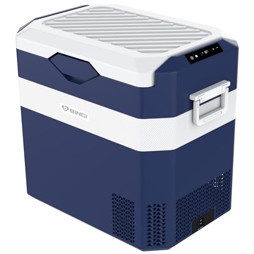 BINGI Kompressor Kühlbox 38L Tragbarer Auto-Kühlschrank 12/24V DC und 230V AC Mini Gefrierschrank für Auto, LKW, Camping, Wohnmobil und Zuhause (15℃ bis -18℃) BINGI Kompressor Kühlbox 38L Tragbarer Auto-Kühlschrank 12/24V DC und 230V AC Mini Gefrierschrank für Auto, LKW, Camping, Wohnmobil und Zuhause (15℃ bis -18℃) von B BINGI
