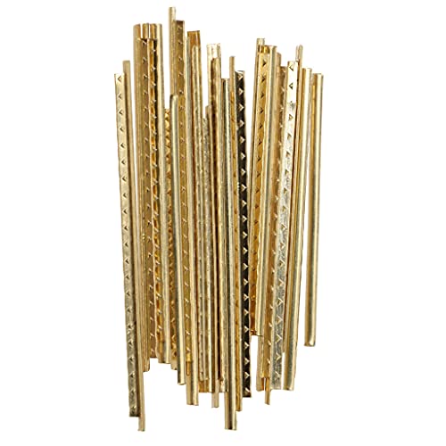 B Blesiya 20 Stück 2.0mm Gold Gitarren Saiten für Gitarre von B Blesiya
