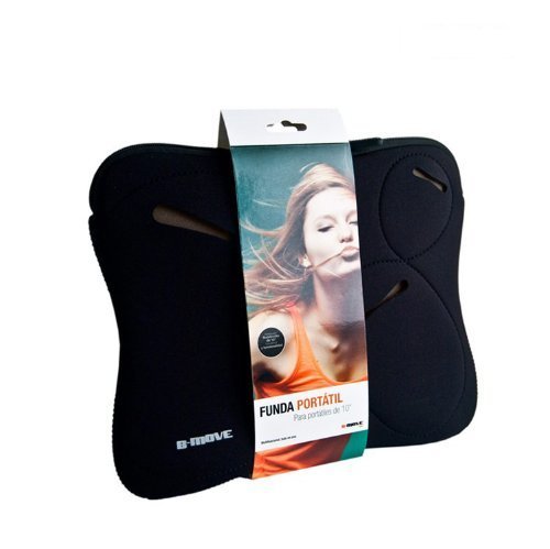 Notebooktasche 25,4 cm + Taschen schwarz/Braun von B-Move