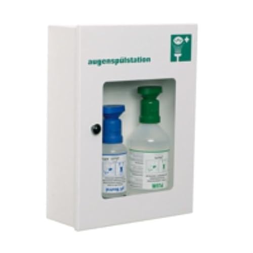 B-SAFETY Augen-Notfallstation mit 1 Flasche von B-SAFETY