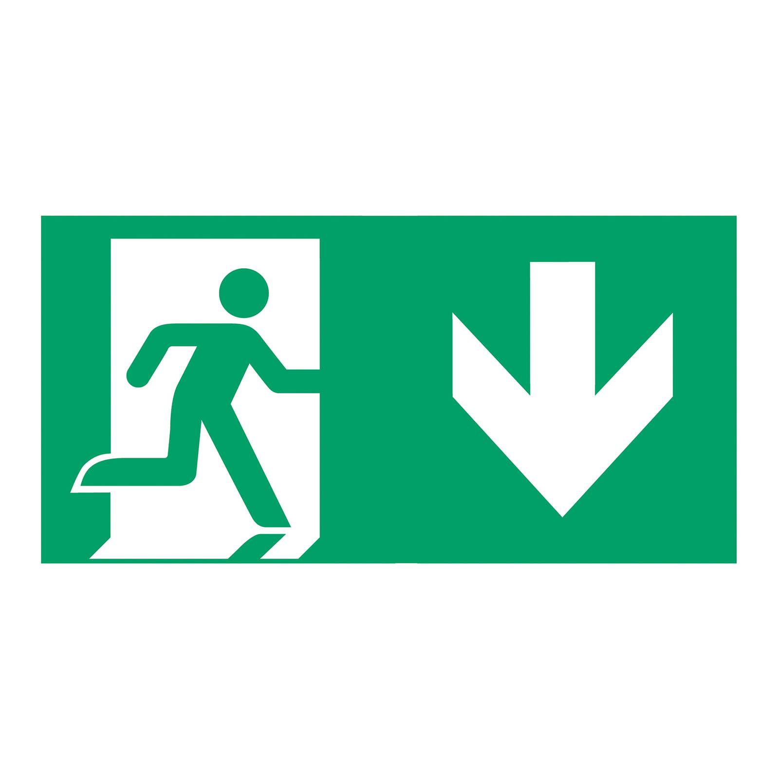 Schild Notausgang Typ A für C-LUX Standard Schild Notausgang Typ A für C-LUX Standard von B-Safety