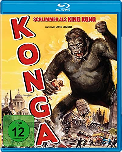 KONGA - Kinofassung (in HD neu abgetastet) [Blu-ray] von B-Spree Pictures / UCM.ONE (Soulfood)