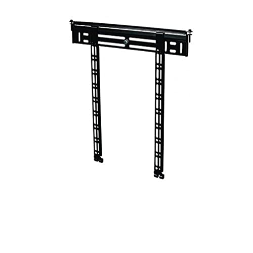 B-TECH BT8210/B Ultraflache Universal Flachbildschirm Wandhalterung (Displaygröße bis zu 139 cm (54,7 Zoll), Belastbarkeit 50kg, 75 x 75mm, 100 x 100mm, 200 x 100mm, 400 x 300mm, 400 x 400mm) schwarz von B-TECH